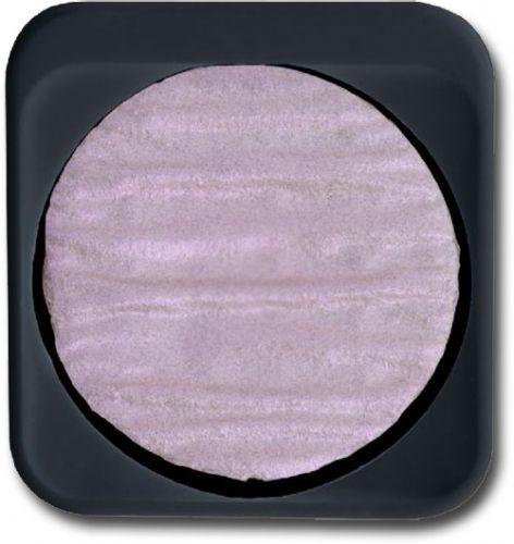 Finetec F1250 Artist Mica Watercolor Pan Refill, Amethyst; Made of mica, a natural product that offers a wide variety of metallic shades; Can be dissolved with water and applied with a brush; Ideal for creating special effects and highlighting; Can be blended; Colors adhere to all absorbent surfaces such as paper, wood, gypsum, etc; Dimensions 1.5