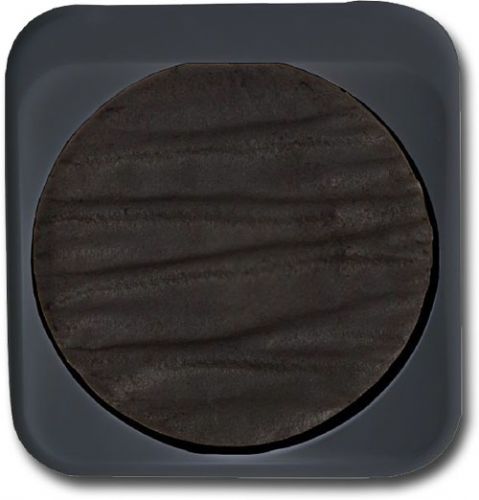 Finetec F1280 Artist Mica Watercolor Pan Refill, Black Deep; Made of mica, a natural product that offers a wide variety of metallic shades; Can be dissolved with water and applied with a brush; Ideal for creating special effects and highlighting; Can be blended; Colors adhere to all absorbent surfaces such as paper, wood, gypsum, etc; Dimensions 1.5