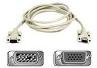 Belkin F2N025-10-T Components 10 ft Display extender, Display extender Cable Type, Shielded Technology, Aluminum Shielding Material, 28 American Wire Gauge (F2N025-10-T F2N025 10 T F2N02510T) 