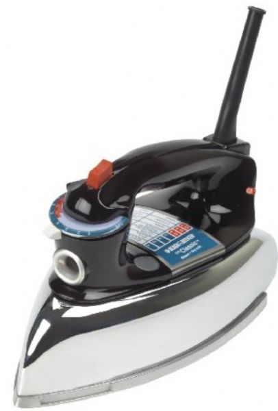 Black & Decker F67E Classic Iron with Aluminum Soleplate, Easy-fill water hole, Fabric selector, Brushed aluminum soleplate, Up-for-steam button, Comfortable handle, Power cord, Fabric guide, Water tank (F67E F-67E F 67E F67 E F67-E F67E)