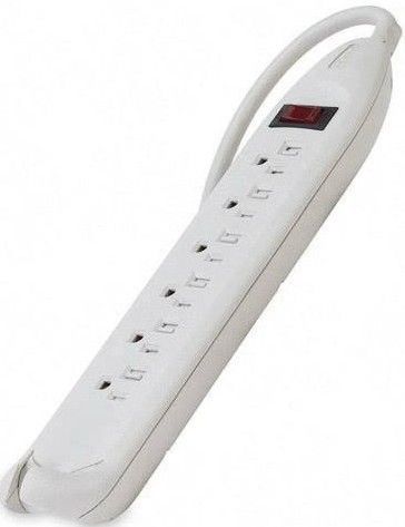 Belkin F9D160-12 Six-Outlet Sliding Power Strip, Six outlets PROStrip and master illuminated on/off switch, Offers 14-gauge, 12 ft. power cord, three-prong ground plug and 15 amp circuit breaker, Unique Stanley plug to provide maximum grip, U.L. listed (F9D16012 F9D-160-12 F9D160)