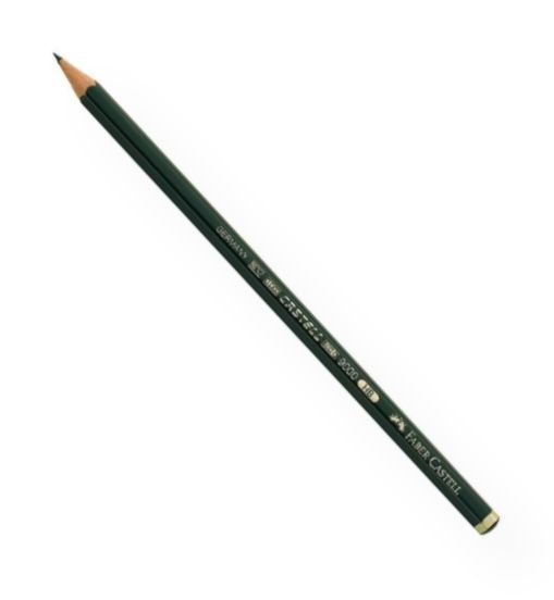 Faber-Castell FC119000 9000 Black Lead Pencil HB; Used for writing, sketching, and technical drawing; Break-resistant black lead; Easy to sharpen; Shipping Weight 0.1 lb; Shipping Dimensions 8.00 x 2.00 x 0.28 in; UPC 400540119000 (FABERCASTELLFC119000 FABERCASTELL-FC119000 9000-FC119000 DRAWING ARCHITECTURE PENCIL)