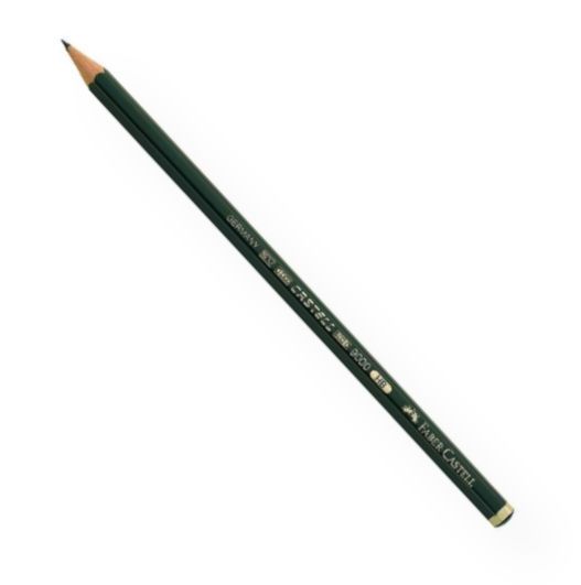 Faber-Castell FC119001 9000 Black Lead Pencil B; Used for writing, sketching, and technical drawing; Break-resistant black lead; Easy to sharpen; Shipping Weight 0.1 lb; Shipping Dimensions 8.00 x 2.00 x 0.28 in; UPC 400540119001 (FABERCASTELLFC119001 FABERCASTELL-FC119001 9000-FC119001 DRAWING ARCHITECTURE PENCIL)