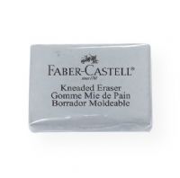 Faber-Castell FC587530 Kneaded Erasers Medium; Excellent for removing or highlighting chalks, charcoal, and pastels; Kneads into any shape, removes marks clearly, leaves surface smooth and bright; 24/box; Shipping Weight 0.9 lb; Shipping Dimensions 2.01 x 2.01 x 0.31 in; EAN 9555684618788 (FABERCASTELLFC587530 FABERCASTELL-FC587530 ARTWORK DRAWING) 