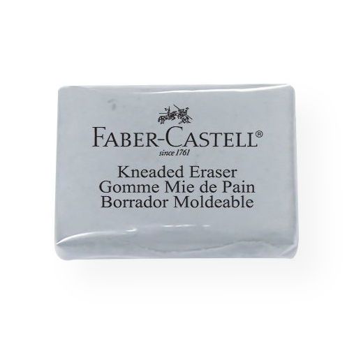 Faber-Castell FC587530 Kneaded Erasers Medium; Excellent for removing or highlighting chalks, charcoal, and pastels; Kneads into any shape, removes marks clearly, leaves surface smooth and bright; 24/box; Shipping Weight 0.9 lb; Shipping Dimensions 2.01 x 2.01 x 0.31 in; EAN 9555684618788 (FABERCASTELLFC587530 FABERCASTELL-FC587530 ARTWORK DRAWING)