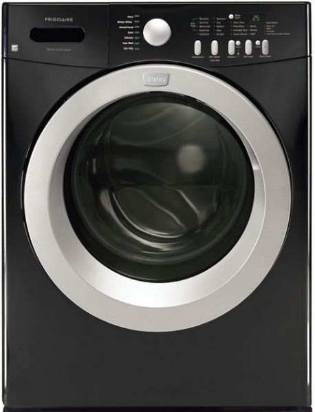 Frigidaire FAFW3517KB Affinity Series Front-Load Washer with 3.5 cu. ft. Capacity, Automatic Temperature Control, Internal Water Heater - 1,000W, Automatic Water Level Adjustments, 5 Spin Speeds, 3 Soil Levels, Automatic  Water Level Adjustments, 32 / 47 RPM Wash Speeds, 1,050 RPM Spin Speeds, 120V/60Hz/15 Amps  Voltage Rating, 8 Amps at 120 Volts (FAFW-3517KB FAFW 3517KB FAFW3517-KB FAFW3517 KB)