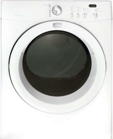 Frigidaire FAQE7011KW Affinity Series Electric Dryer with 7.0 cu. ft. Capacity, 27