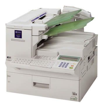 Ricoh FAX5510NF Network Fax/Color Scan to Email  Multifunction, 23 PPM Print Speed and 600 dpi Print Resolution, 500 sheets x 1 cassette tray Standard Paper Capacity, 2,000 Sheets x 4 cassette trays +100 Sheet, Bypass Tray Optional Paper Capacity, 4 lines LCD Display Size, 2 seconds Max Transmit Speed, 7 MB Standard Document Memory, Laser Recording Method (FAX 5510NF FAX-5510NF FAX5510NF)