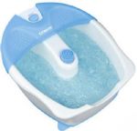 Conair FB5X Foot Bath with Bubbles & Heat, Toe-touch control activates soothing bubbles and heat, Attachment and nodes on splashguard and base for extra massage action, Extra deep for full foot massage, Nonslip feet, Limited one-year warranty, UPC 74108226495 (FB5X FB5X) 