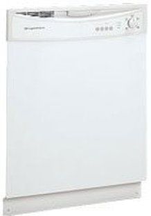 Frigidaire FBD2400KW White Built-In Dishwasher, 24