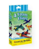 Creativity for Kids FC1473 Foam Fliers Mini Kit; Kit includes four foam fliers; Simply paint, dry and let fly!; Ages 5+; Shipping Weight 0.2 lb; Shipping Dimensions 5.00 x 2.00 x 8.5 in; UPC 092633147306 (CREATIVITYFORKIDSFC1473 CREATIVITYFORKIDS-FC1473 CREATIVITYFORKIDS/FC1473 TOYS ART) 
