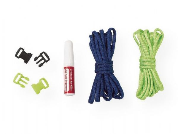 Creativity for Kids FC1663 Paracord Bracelets Kit; Weave trendy paracord into two cool bracelets; Set includes colorful cords, buckles, easy-to-follow instructions, and glue; Ages 7+; Shipping Weight 0.31 lb; Shipping Dimensions 1.75 x 4.88 x 8.5 in; UPC 092633166307 (CREATIVITYFORKIDSFC1663 CREATIVITYFORKIDS-FC1663 CREATIVITYFORKIDS/FC1663 TOYS ART)