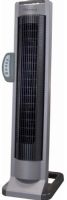 Soleus Air FC3-35R-12 Tower Fan 35-Inch with Remote Control, 3 Speed Settings, 3 Wind Modes, 7.5 Hour Auto-off Timer, Oscillation, LED Display Panel, Oscillating Fan Cage, Remote Storage, Whisper Quiet Operation, Contemporary Design, Voltage Rating 115V, 60Hz, Power Consumption 40W, Unit Size 9.25 in. (W) x 11.25 in. (D) x 34.375 in. (H), Unit Weight 8.375 lbs (FC335R12 FC335R-12 FC3-35R12) 