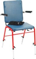 Drive Medical FC 4000N Wenzelite First Class School Chair, Large, 10" Armrest Length, 9" Hip Guides Depth, 4" Hip Guides Height, 5" Lateral Depth, 4" Lateral Height, 16" Seat Width, 13"-17" Seat Depth, 17" Back of Chair Height, 1.5"-9" Seat to Laterals, 14"-23" Seat to Floor Height, 1.5"-11.5" Seat to Armrest Height, 10"-17" Distance Between Laterals, 200 lbs Product Weight Capacity, Red Color, UPC 822383531373 (FC4000N FC-4000-N FC 4000 N FC 4000N DRIVEMEDICALFC4000N) 