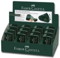 Faber-Castell FC582800D Castell 9000, Double-Hole Sharpener Display; A swing open sharpener with an enclosed shavings container; Sharpens standard and jumbo pencils; 12 double-hole sharpeners; Dimensions 11" x 8" x 3.75"; Weight 1.79 lbs; UPC 540054058287 (FABERCASTELLFC582800D FABER CASTELL FC582800D FC 582800D FC582800 D FC-582800D FC582800-D) 