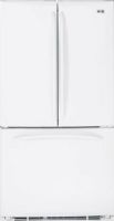 GE General Electric PFCF1NFZWW Profile series French Door Refrigerator, 20.8 Cu. Ft. Total Capacity, 14.5 Cu. Ft. Fresh Food Capacity, 6.3 Cu. Ft. Freezer Capacity, 23.9 Shelf Area, French Door Configuration, ClimateKeeper Temperature Management System, 4 Electronic Sensors, 2 Adjustable Humidity Crispers, 5 Total - Glass Fresh Food Cabinet Shelves, 4 Split Adjustable, 3 Slide-Out, 3 Spill Proof, 1 QuickSpace Shelf, White Color (PFCF1NFZ PFCF-1NFZ PFCF 1NFZ PFCF1NFZ-WW PFCF1NFZ WW) 