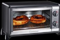 Franklin Chef FCO101B Classic 4-Slice Electric Toaster Oven and Broiler, 10 liter capacity, 4-slice, 1000 watts of total cooking power, Timer, "Stay on" function, Crumb tray, Bake rack, Cookie sheet, Indicator light, Dimensions 14.96 x 10.24 x 9.05, Weight 7.00 lbs, UPC 858445003069 (FCO-101B FCO 101B FC-O101B FCO101) 