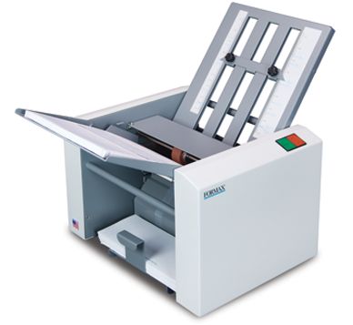 Formax FD 1202 Auto Seal FD 1202; Drop-In Feed System: A drop-in top feed system produces dependable feeding of forms with no paper fanning required; Compact Desktop Design: The user-friendly design provides easy installation and operation 14; Form Length Capability: Flexibility to process forms up to 14 in length; Fold Types: Folds Z, C, Uneven Z, Uneven C, Half and custom folds; Catch Tray: Provides neat, sequential stacking of processed forms; Weight 55 Lbs (FD1202 FD 1202)
