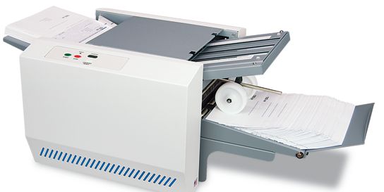 Formax FD 1502Plus Auto Seal FD 1502Plus; Compact Desktop Design: The user-friendly design provides easy installation and operation; Integrated Conveyor: Provides neat, sequential stacking of processed forms; Speed: Up to 6,250 forms per hour; Drop-In Top Feed System: Produces dependable feeding of forms with no paper fanning required; 14 Form Length Capability: Flexibility to process forms up to 14 in length; Weight 90 Lb (FD1502Plus FD 1502Plus)