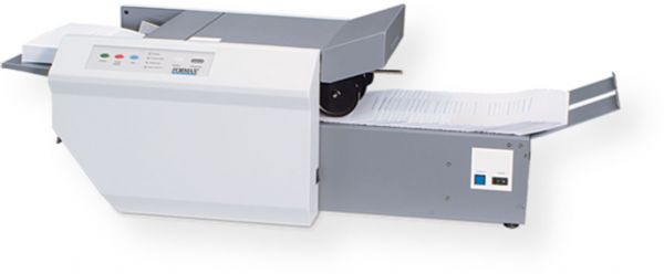 Formax FD 2002 Auto Seal FD 2002; Drop-In Feed System: A drop-in three roller feed system produces dependable feeding of forms with no paper fanning required; Hopper Capacity: Up to 250 forms; Fold Plates: Easy to adjust and fine tune; Six-Digit Resettable Counter: Provides maximum audit control; 14 Form Length Capability: Flexibility to process even and uneven panel forms up to 14 in length; Weight 88.50 Lb (FD2002 FD 2002)