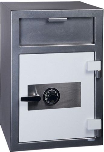 Hollon Safe FD-3020C Depository Safe, Includes one removable shelf, Combination Dial Lock, B-Rated Heavy Duty Depository Safe, 1/2