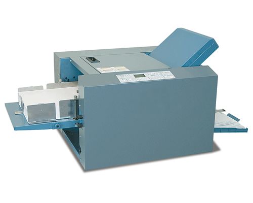 Formax FD 3200 Air Suction Folder FD 3200; Air-Suction Feed System: Designed to easily handle static buildup in digital prints and minimize feed marks; Control Panel with LCD Display: User friendly, includes energy-saving mode; Adjustable Air Flow: Allows for feeding consistency on varying paper weights / sizes; Optical Double Feed Detection: Ensures document integrity; Outfeed Stacking Belt & Rollers; Weight 144 Lbs (FD3200 FD 3200)