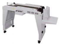 Formax FD 4040 Bi-Directional 4" Drop-Stacking Conveyor; Medium to high-speed inkjet addressing systems, FD 4040: 4’ conveyor; Bi-Directional: Patent Pending control panel module can be rotated 180 degrees to allow left-to-right or right-to-left transport; Internal Vacuum Fans: Dual 170 cubic feet/min tubeaxial fans pull media down onto the belt; Weight 130 lbs (FD4040 FD 4040) 