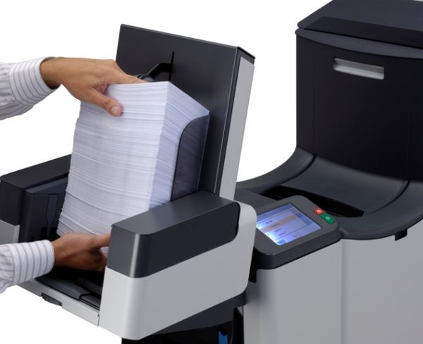 Formax FD 6304-Special 2F Document Folder with 1 High-Capacity Document Feeder and 1 special feeder; One High-Capacity Document Feeder; One Special Feeder; Full-color touchscreen control panel; High-Capacity Vertical Stacker holds up to 500 finished envelopes; AutoSetTM one-touch setup; Fully automatic adjustments; Processes up to 3,600 pieces per hour, and up to 40,000 pieces per month; 25 programmable fold applications; Weight 165 Lbs (FD6304Special2F FD 6304-Special 2F)