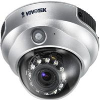 ViVotek FD7131 Indoor 3-axis PIR Fixed Dome Network Camera, Shutter Time 1/5 ~ 1/15,000 sec, 1/4" CMOS in VGA Resolution Image sensor, Minimum Illumination 1.5 Lux / F1.4, Wide Angle Vari-focal Lens, Real-time MPEG-4 and MJPEG Compression (Dual Codec), Simultaneous Dual Streams, 3-axis Mechanical Design for Ceiling/Wall Mount Installation (FD-7131 FD 7131) 