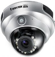 ViVotek FD7132 Day & Night 3-axis PoE Fixed Dome Network Camera, 3.3 ~ 12 mm Vari-focal Lens, Shutter Time 1/5 ~ 1/15,000 sec, 1/4" CMOS in VGA Resolution Image sensor, Minimum Illumination 0.56 Lux / F1.4 (typical), Removable IR-cut Filter for Day & Night Function, Built-in IR Illuminators, effective up to 15 Meters, Real-time MPEG-4 and MJPEG Compression (Dual Codec) (FD-7132 FD 7132) 