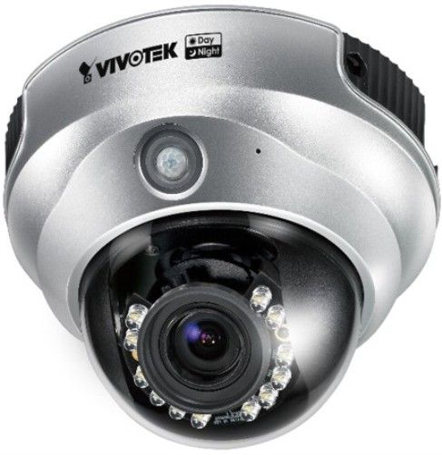 ViVotek FD7132 Day & Night 3-axis PoE Fixed Dome Network Camera, 3.3 ~ 12 mm Vari-focal Lens, Shutter Time 1/5 ~ 1/15,000 sec, 1/4
