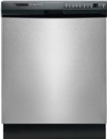 Frigidaire FDB2410HIC Full Console Dishwasher with 5 Wash Cycles, 24" Built-In Size/Type, 5.4 Gals. Normal Cycle Water Usage, 20 - 120 PSI Water Pressure, 120V Volts, Electronic Control Type, Upswept Console Type, 9 Electronic Easy-Clean Pads/Pushbuttons, 5 Wash Levels, Direct-Feed Wash System, Stainless Steel Self-Cleaning Filter, SilentDesign Sound Insulation Package, Static Vent Dry System (FDB2410 HIC FDB-2410HIC FDB 2410HIC FDB2410-HIC) 