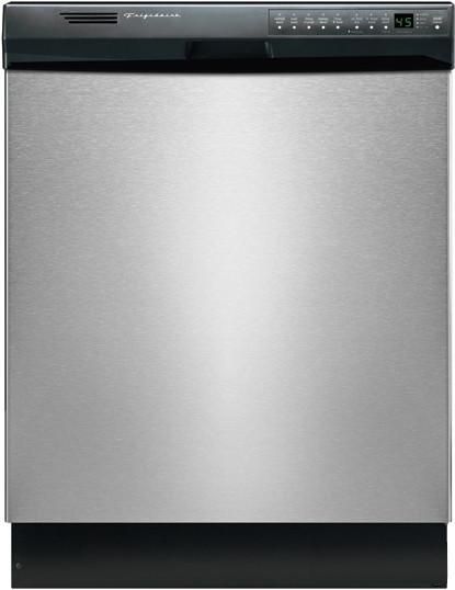 Frigidaire FDB2410HIC Full Console Dishwasher with 5 Wash Cycles, 24