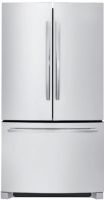 Frigidaire FDBG2250SS French Door Refrigerator; Adjustable Interior Storage; Over 100 ways to organize and customize your refrigerator; Bright Lighting; Our bright lighting makes it easy to see what’s inside; Best-in-Class Ice; Water Filtration1; PureSource Ultra Water Filtration offers best-in-class water filtration so you get cleaner, fresher ice and water for your family; Ice Maker; Quick Ice delivers up to 37% more ice; Weight 365 lbs UPC 012505643408 (FDBG2250SS) 