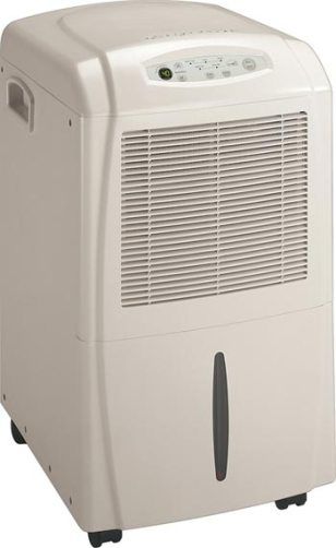 Frigidaire FDL50R1 Dehumidifier 50 Pint, 17-pint container capacity, Washable filter removes moisture and airborne particulates, Electronic controls, Two Fan Speeds, Easily accessible collection container Works in low-temperature environments, Casters (FDL-50R1 FDL50R FDL50)