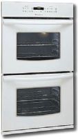 Frigidaire FEB30T5DS Built-In 30" Electric Double Wall Oven, White, 4.2 Cu. Ft. Electric Self-Cleaning Oven with Auto-Latch Safety Lock, Slim-Profile Design, UltraSoft Color-Coordinated Handles, 2 Oven Racks, Color-Coordinated Glass Door (FEB-30T5DS FEB30T5-DS FEB30T5D FEB30T5) 