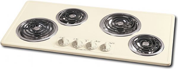 Frigidaire Fec36c2aq Electric Cooktop Porcelain Top 36 Inches