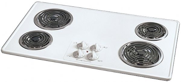 Frigidaire Fec36c4as Electric Cooktop Porcelain Top 36 White