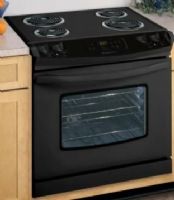 Frigidaire FED355EB Self Clean Electric Range, 30", Drop-In, Black Color, 4 High Watt Coil Elements (FED-355EB FED 355EB FED355E FED 355E FED-355E)  