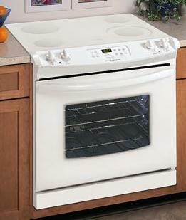 frigidaire electric ceramic range surface oven