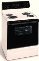 Frigidaire FEF352FU Freestanding 30" Electric Range with Self-Cleaning Oven and SmoothTouch Backguard Design, Bisque with Black Door, 5.3 Cu. Ft. with Advanced Bake Cooking System (FEF-352FU FEF 352FU FEF352F FEF352) 