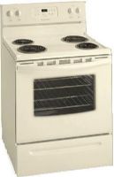 Frigidaire FEF355EQ Freestanding Electric Range with 4 Coil Elements & Storage Drawer Bisque Color, 30", 5.3 Cu. Ft. Self Cleaning Oven, Easyset 300 Electronic Oven Control, Extra Large Oven Window, Chrome Drip Bowls (FEF355EQ FEF-355EQ FEF 355EQ)  