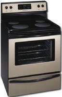 Frigidaire FEF366EM Self-Cleaning Freestanding Electric Range, EasySet 300 electronic oven controls are simple to operate, 5.3 cu. ft. oven capacity and 2 oven racks - Silver mist  (FEF 366EM     FEF-366EM) 