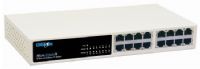 Unicom FEP-32016T Micro-Switch 16 Port 10/100Base-TX Desktop Fast Ethernet Switch, Power 9V DC/ 800mA, Five (5) RJ-45 Jacks with Auto MDI/MDIX crossover Interface, Buffer Memory 1MB, Metal Enclosure, Max Forwarding Rate 14,880 pps Ethernet port (FEP32016T FEP32016 FEP-32016T FEP 32016T) 