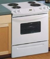 Frigidaire FES300ES 30" Slide-in Electric Range, 4.2 Cu. Ft. Manual-Clean Oven with Auto-Latch Safety Lock, Replaced FES300DS, White (FES-300ES, FES300E-S, FES300E, FES300) 