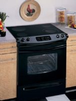 Frigidaire FES365EB Slide-in 30" Electric Range, Black, 4.2 Cu. Ft. Electric Self-Cleaning Oven with Auto-Latch Safety Lock, 3,400W Bake / 2,750W Broil, UltraSoft Color-Coordinated Handle, 2 Oven Racks, Dual Radiant Baking System (FES-365EB FES365-EB FES365 FES365E) 