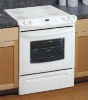 Frigidaire FES365EQ Slide-in 30" Electric Range, Bisque, 4.2 Cu. Ft. Electric Self-Cleaning Oven with Auto-Latch Safety Lock, 3,400W Bake / 2,750W Broil, UltraSoft Color-Coordinated Handle, 2 Oven Racks, Dual Radiant Baking System (FES-365EQ FES365-EQ FES365 FES365E) 