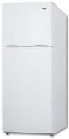 Summit FF1071WIM Freestanding Top Freezer Refrigerator 24" With 9.9 cu.ft. Total Capacity, 2 Glass Shelves, Right Hinge, Crisper Drawer, Frost Free Defrost, Ice Maker, In White; Gallon door storage, door storage includes a gallon-sized shelf; Frost-free operation, no-frost convenience for reduced user maintenance; Interior lighting, automatically illuminates when you open the door; UPC 761101051307 (SUMMITFF1071WIM SUMMIT FF1071WIM SUMMIT-FF1071WIM) 
