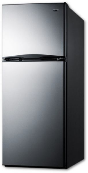 Summit FF1085SSIM Capacity 9.9 cu.ft. Frost-Free Refrigerator-Freezer 24