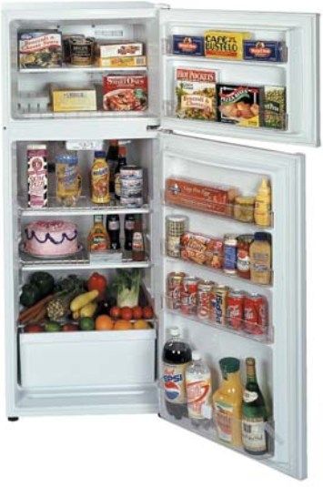Summit FF-1110W Full-Size Frost-Free Household Refrigerator 10.2 Cu. ft. Top Freezer. Energy Star, Frost free operation, Door storage for large bottles- White (FF1110W    FF  1110W)